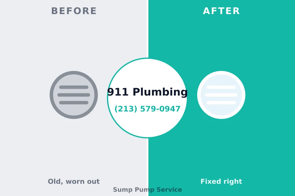 Before and after: plumbing company Cochran, GA